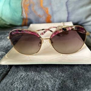 Sonix Birdie Sunglasses in Pink Petal